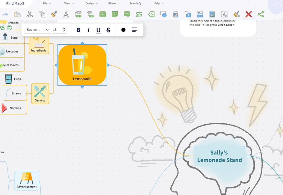 Customize your mind map