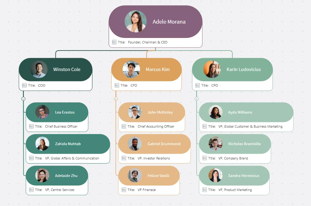 Hierarchical charts