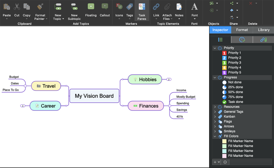 How to create a digital vision board | MindManager