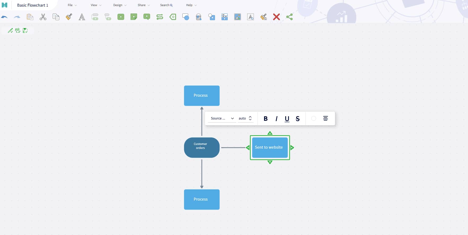 Customize your workflow diagram template