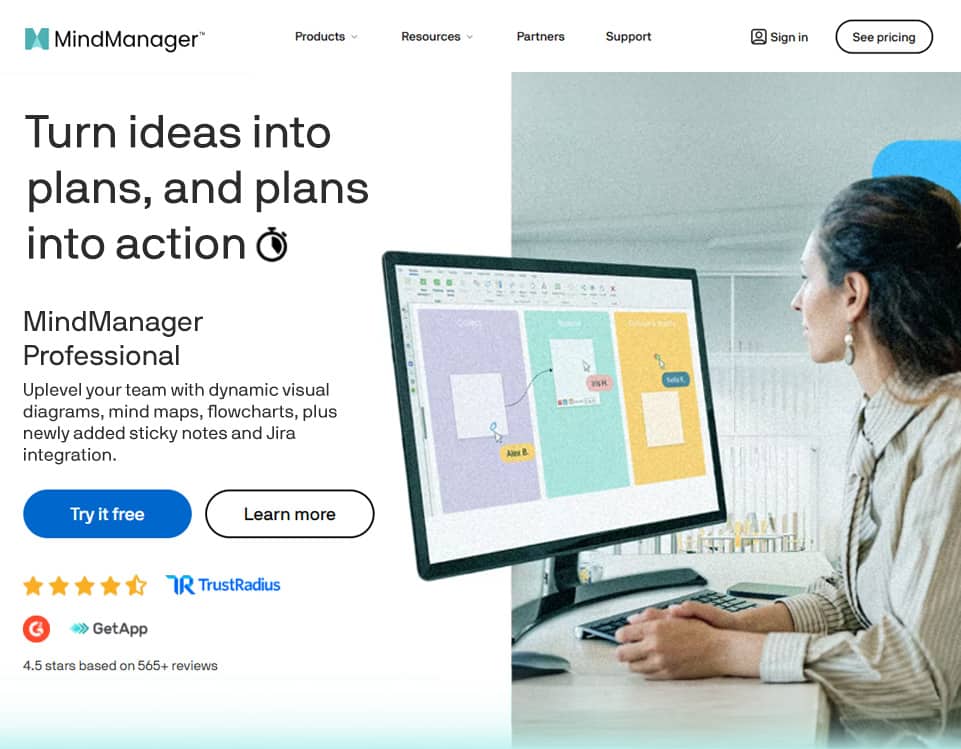 Download MindManager free trial