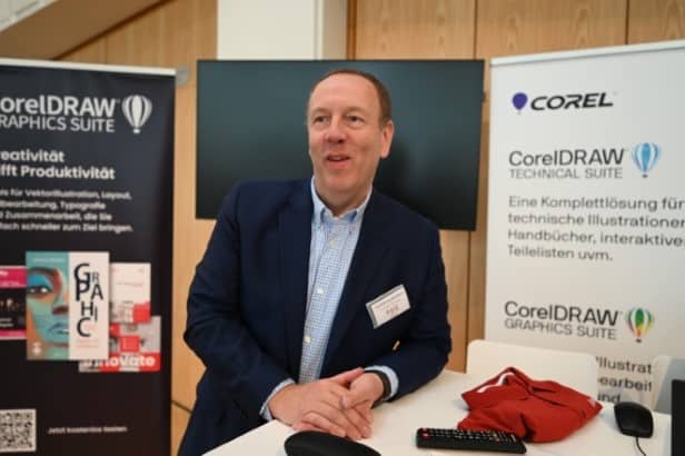 Christof Stuhlmann Corel Stand