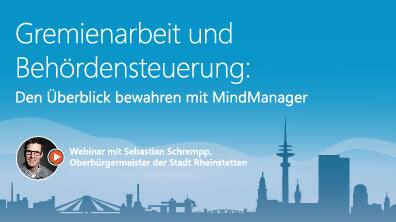 Gremienarbeit und Behördensteuerung: Den Überblick bewahren mit MindManager