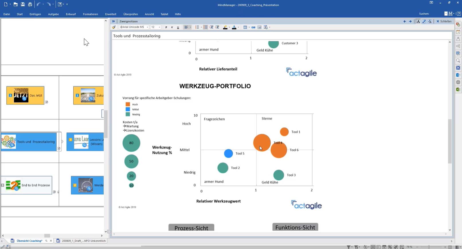 Ganzheitliche und agile Produktentwicklung mit MindManager - Teil 2: Von der Strategie zur Agilität