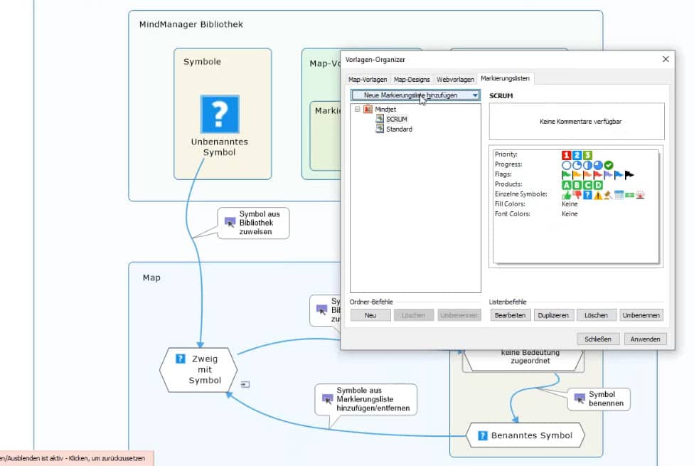Gewusst wie: Vorlagenerstellung mit MindManager