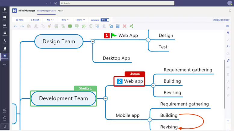 MindManager for Microsoft Teams