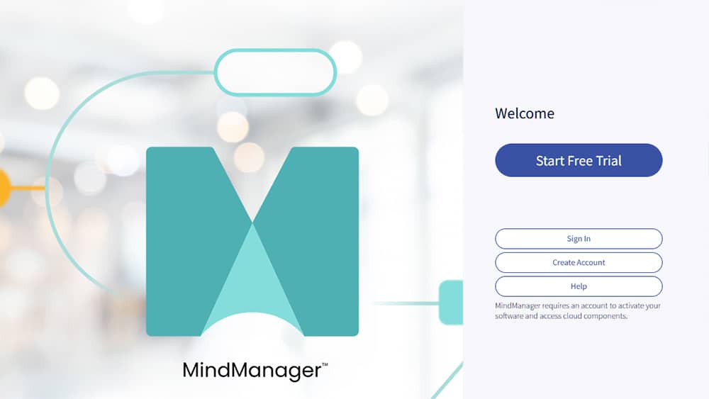 1. Log into MindManager